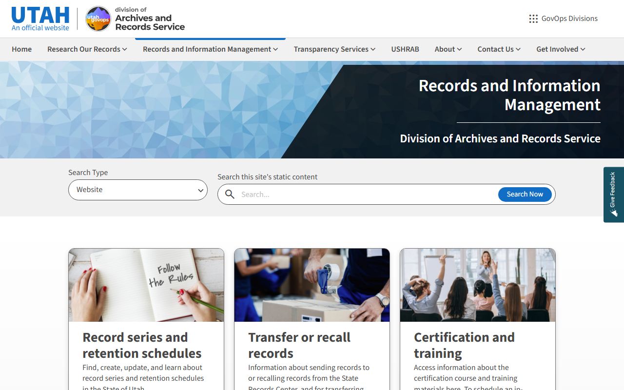 Utah Jail Mugshots GRAMA forms and request guidance